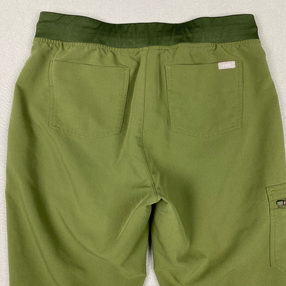 FIGS Zamora Technical Collection Jogger Scrub Pants Petite Womens MP Spruce - Picture 4 of 10